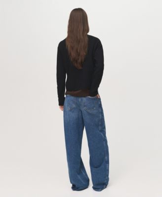 Women's Perkins Neck Knitted Sweater