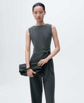 Women's Long Knot Jumpsuit