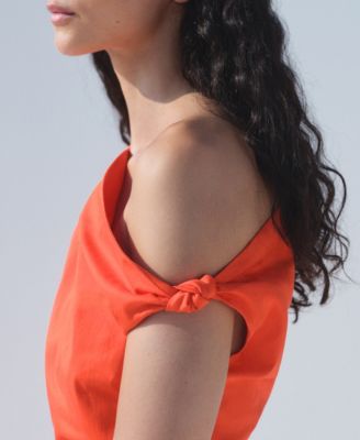 Women's Asymmetrical Neckline Short Dress