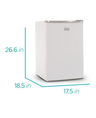 2.5 Cu.Ft. Ref / Freeze1 Door - White