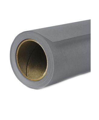 Widetone Seamless Background Paper, 53" wide x 36', Smoke Gray, #74