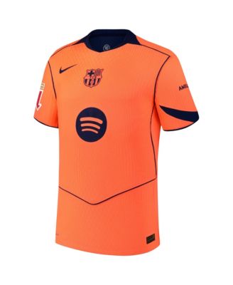 Men's Orange Barcelona 2025/26 Third Authentic Jersey