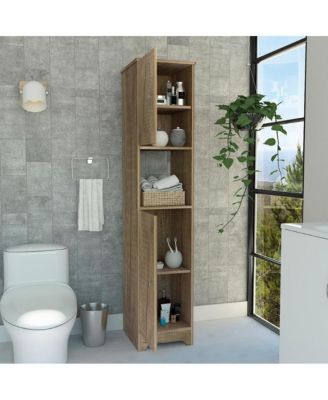 Ibis Linen Cabinet Light Oak MDF