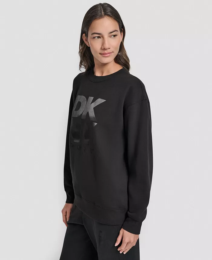 Women's Transfer Logo Crew Neck Sweatshirt - thumbnail 2