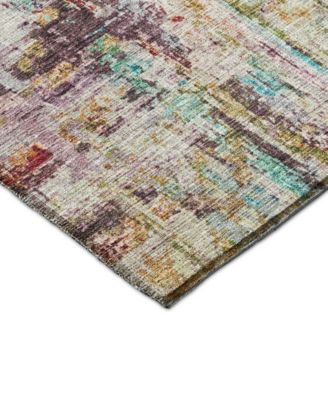 Nouveau Washable NV2 2'3"x7'6" Runner Area Rug