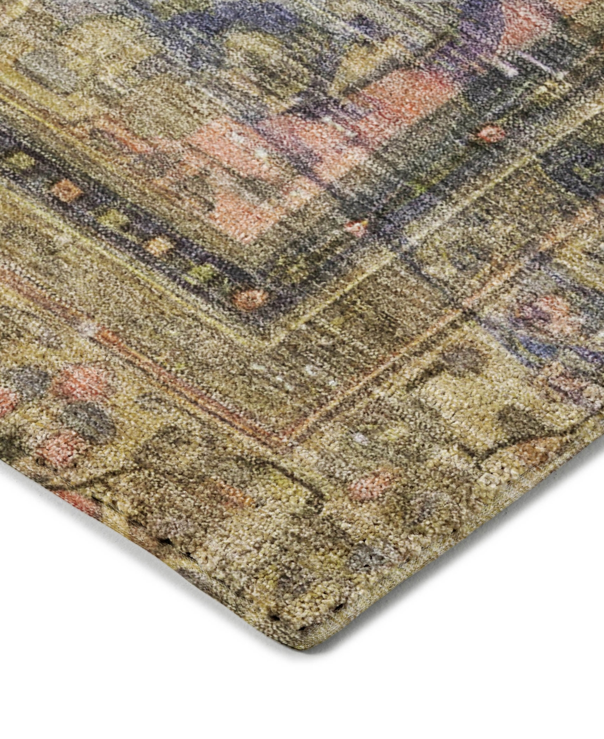 Dalyn Tabrook Tb8 2'3"x7'6" Runner Area Rug In Brown