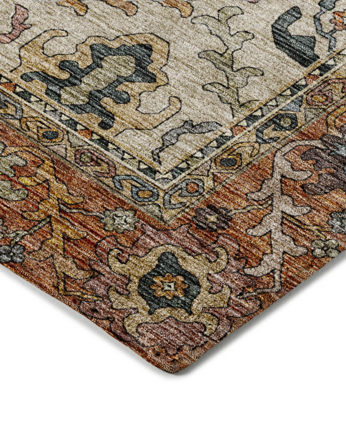 Dalyn Silk Road Sr5 2'6"x3'10" Area Rug In Brown