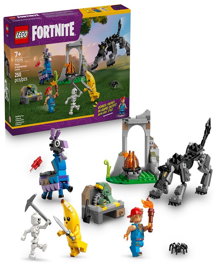 LEGO® Fortnite Peely Sparkplug's Camp Toy 77075, 250 Pieces - Multi - No Size