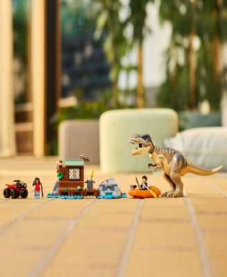 Jurassic World T. Rex River Escape Dinosaur Toy 76975, 199 Pieces