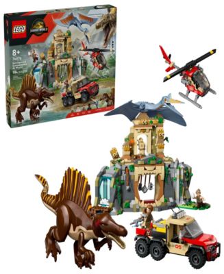 LEGO® Jurassic World Spinosaurus Quetzalcoatlus Air Mission Toy