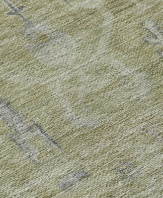 Solace Washable SL11 2'3"x7'6" Runner Area Rug