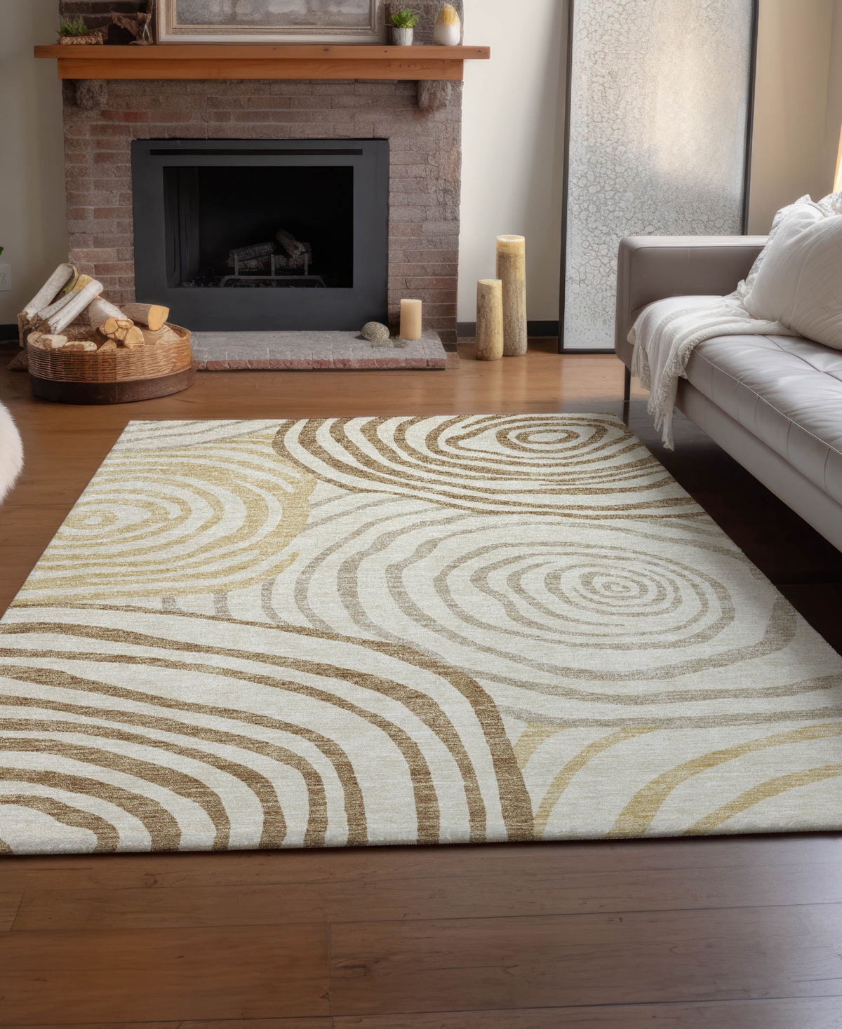 Dalyn Neo No10 2'6"x3'10" Area Rug In Neutral