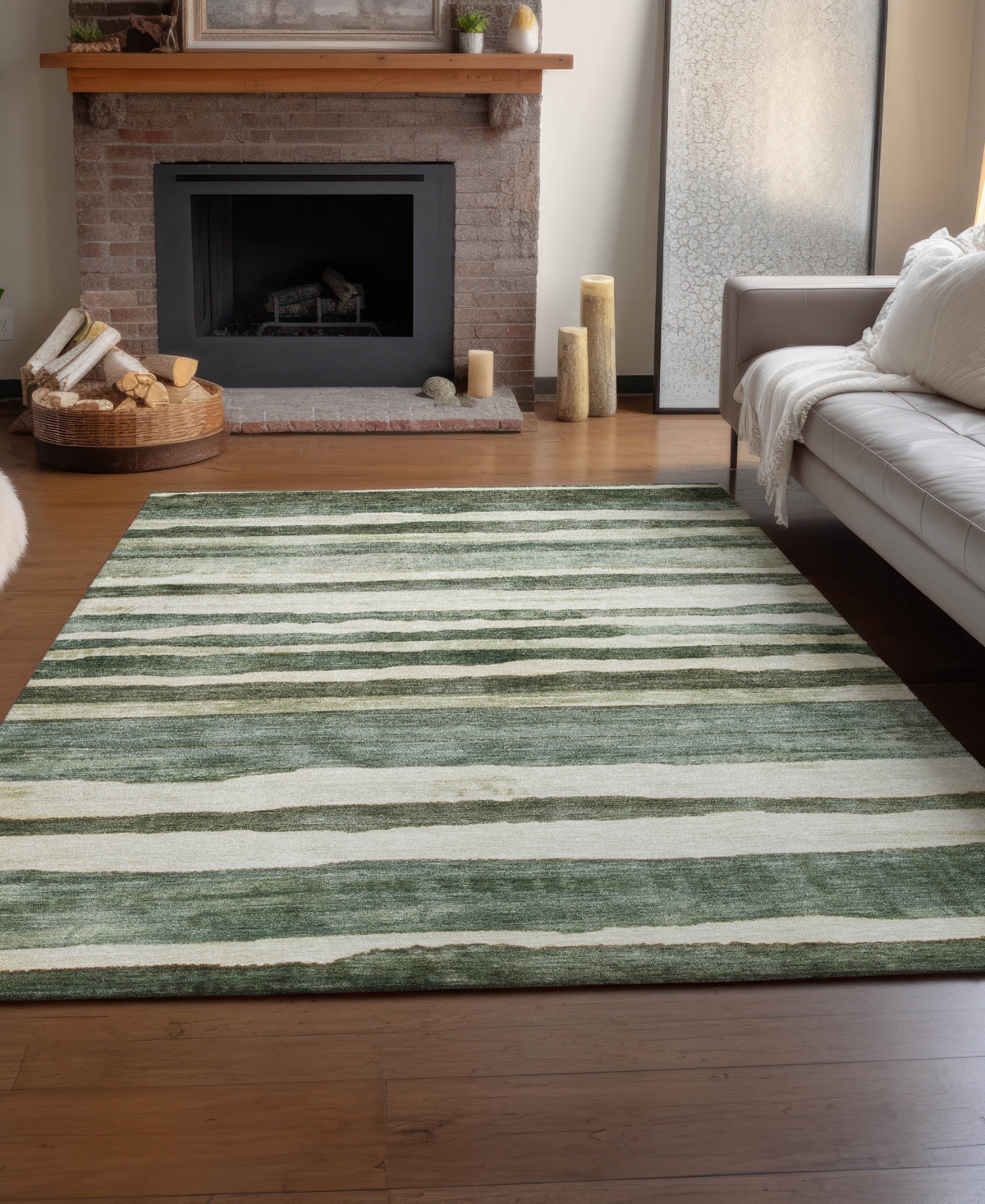 Dalyn Neo No16 2'6"x3'10" Area Rug In Green