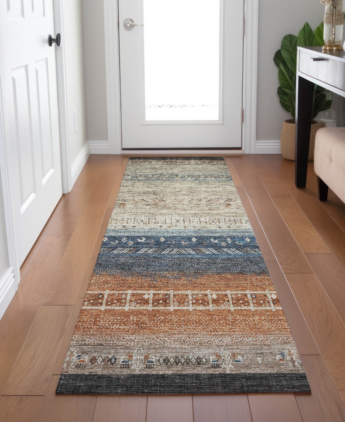 Dalyn Karaj Kj7 2'3"x7'6" Runner Area Rug In Multi