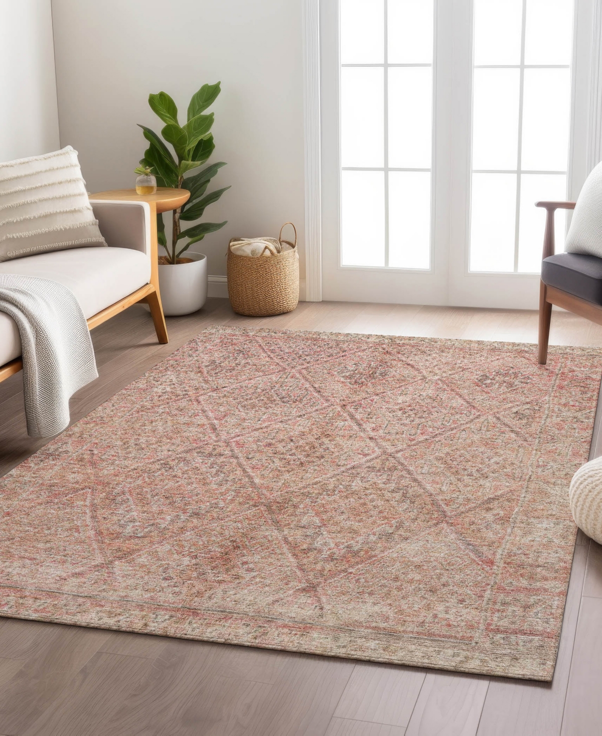 Dalyn Karaj Kj10 5'x7'6" Area Rug In Multi