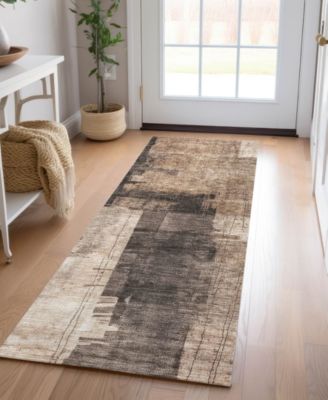 Nouveau Washable NV10 2'3"x7'6" Runner Area Rug