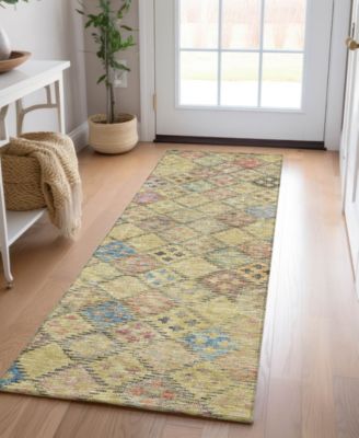 Solace Washable SL6 2'3"x7'6" Runner Area Rug