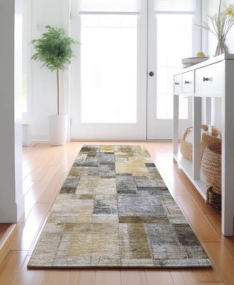 Ravenna Washable RN4 2'3"x7'6" Runner Area Rug