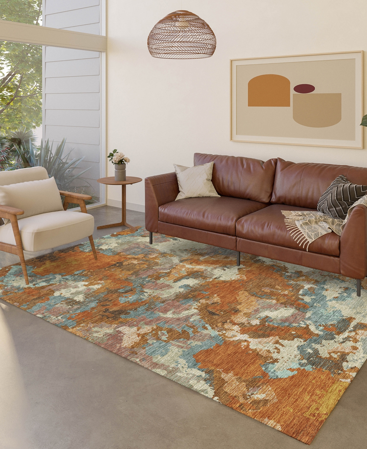 Dalyn Kochi Kc9 2'6"x3'10" Area Rug In Multi