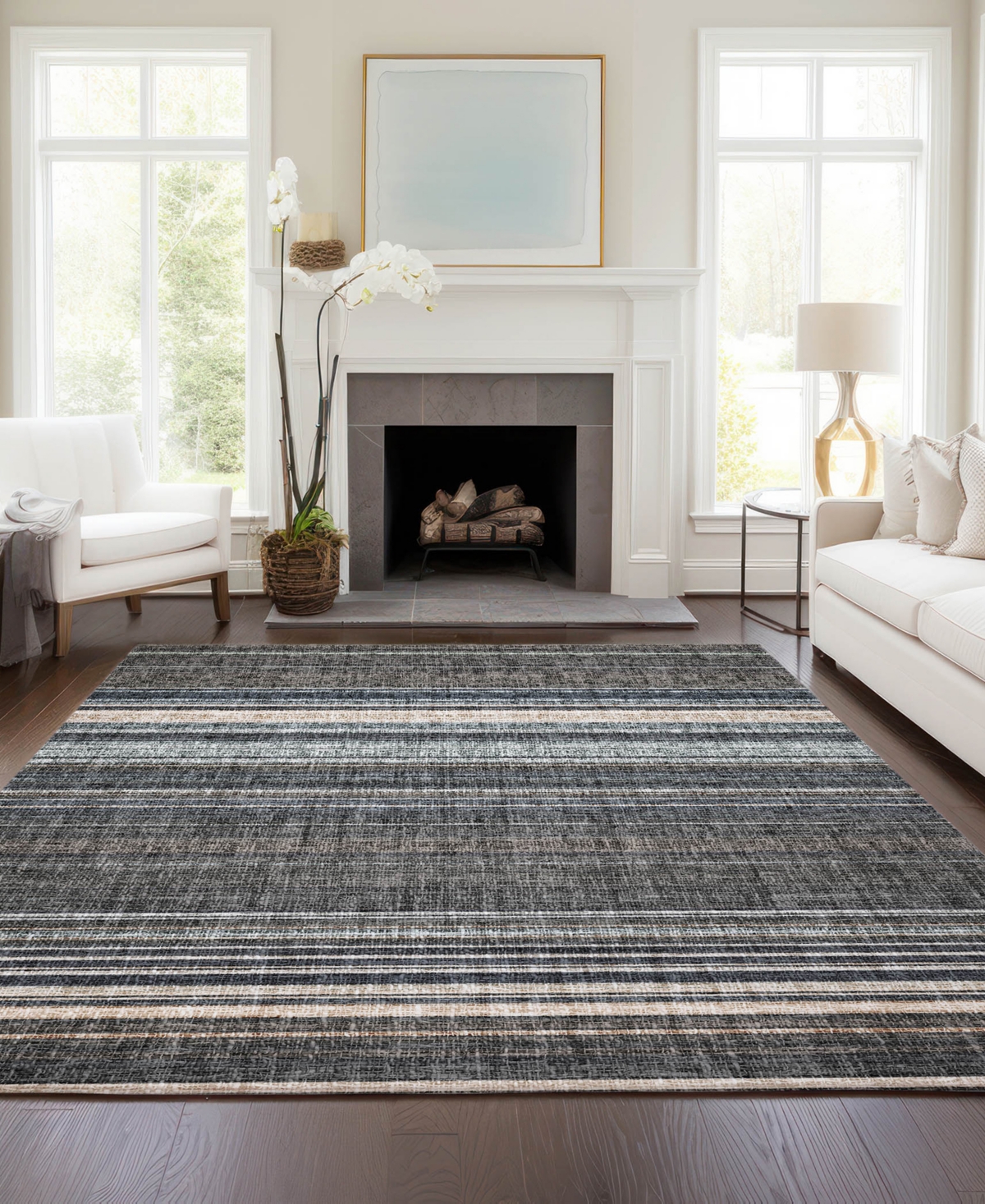Dalyn Portico Po2 2'6"x3'10" Area Rug In Multi