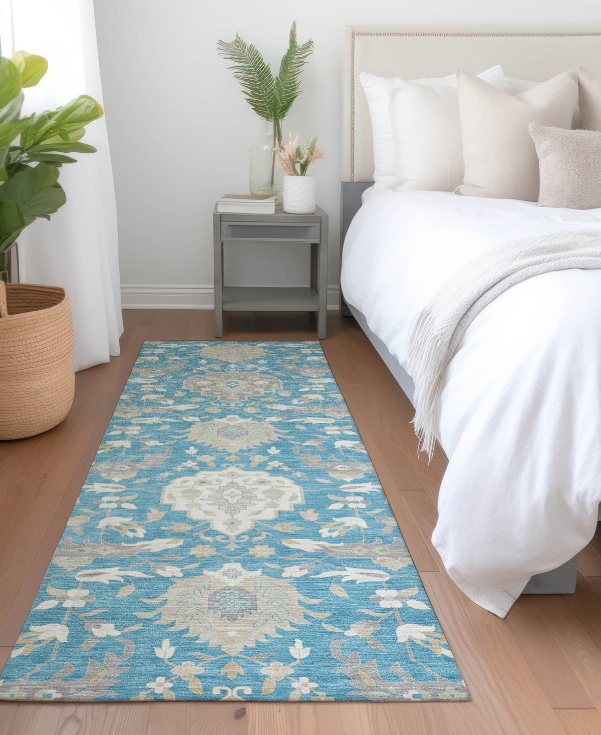 Dalyn Tabrook Tb4 2'3"x7'6" Runner Area Rug In Blue