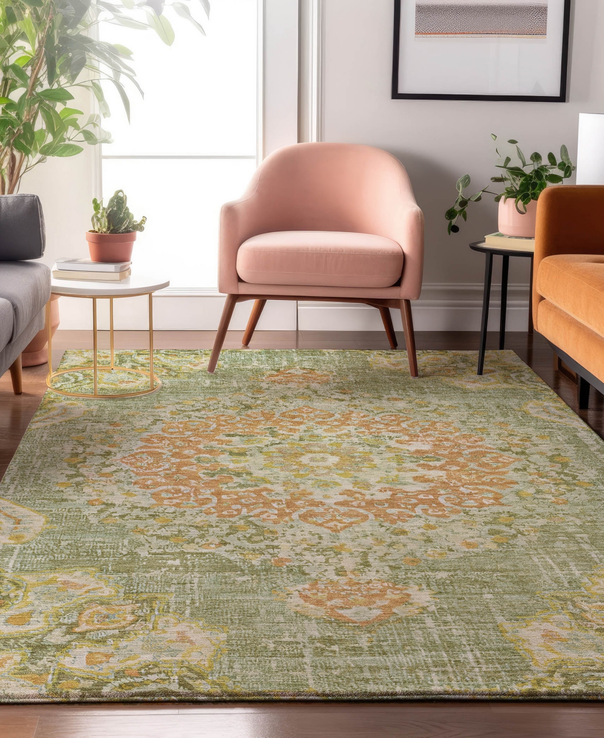 Dalyn Tabrook Tb11 2'6"x3'10" Area Rug In Green
