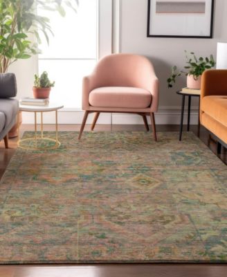 Tabrook Washable TB6 3'x5' Area Rug