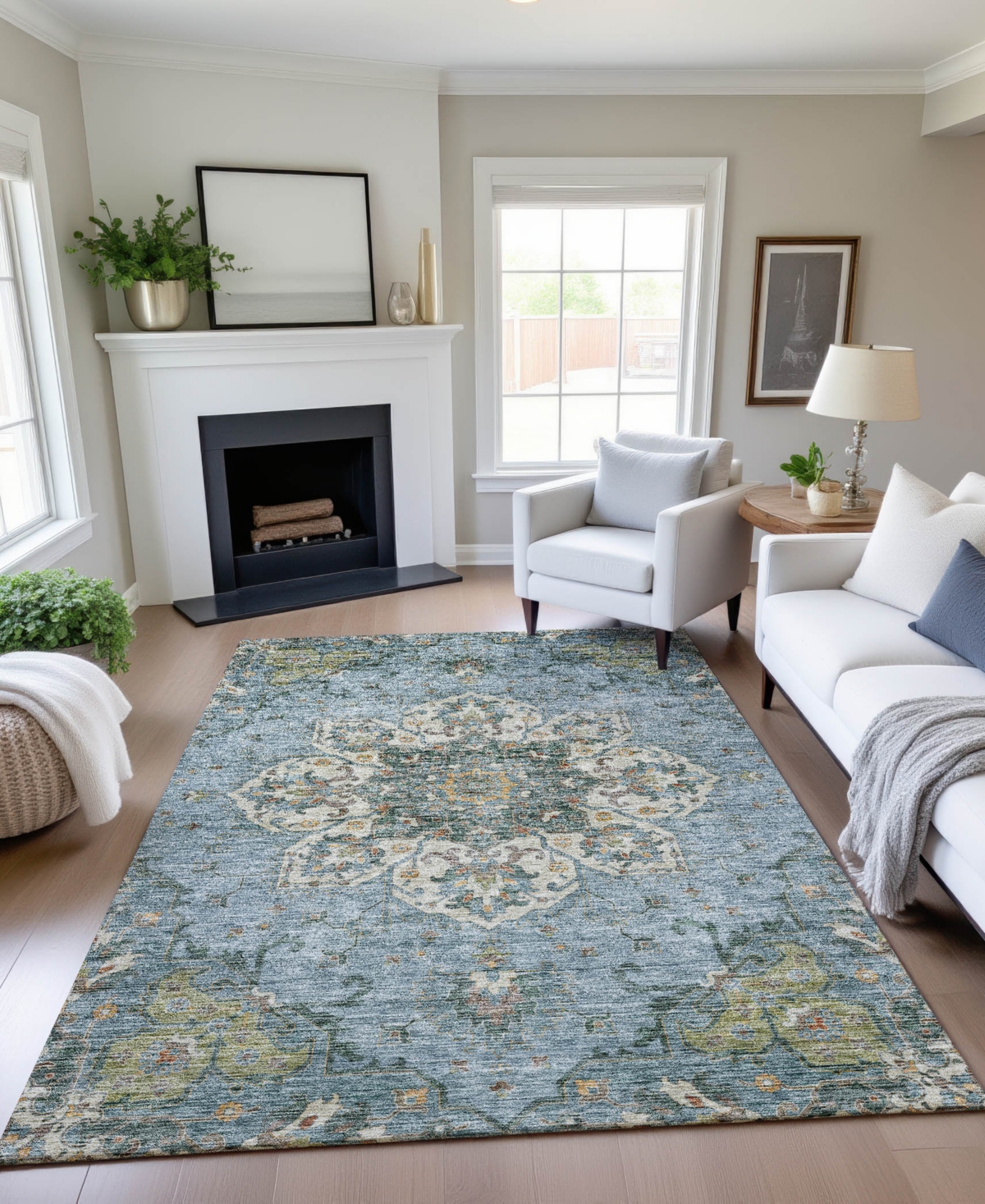 Dalyn Silk Road Sr6 5'x7'6" Area Rug In Multi