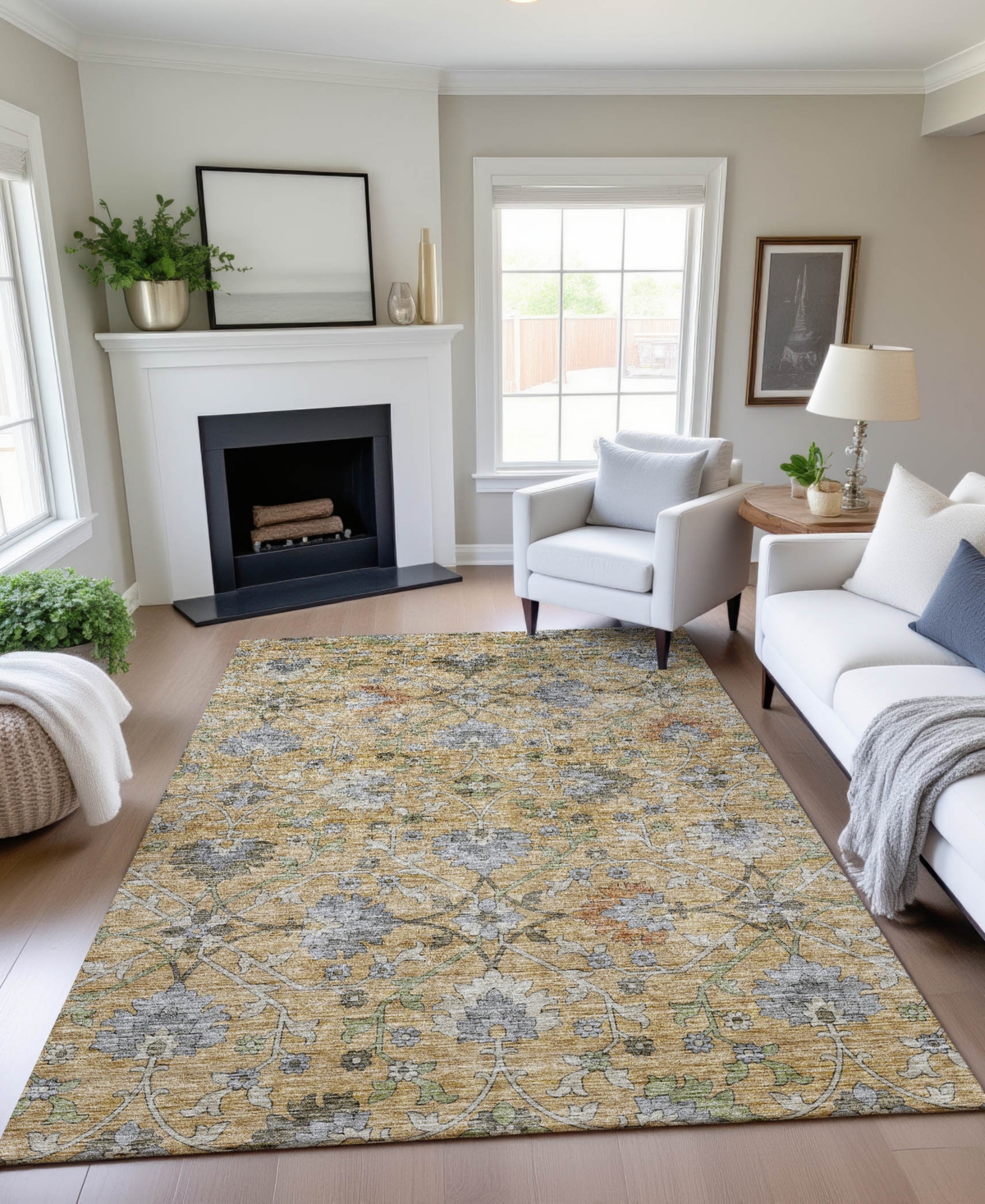 Dalyn Silk Road Sr1 6'6"x9'6" Area Rug In Multi