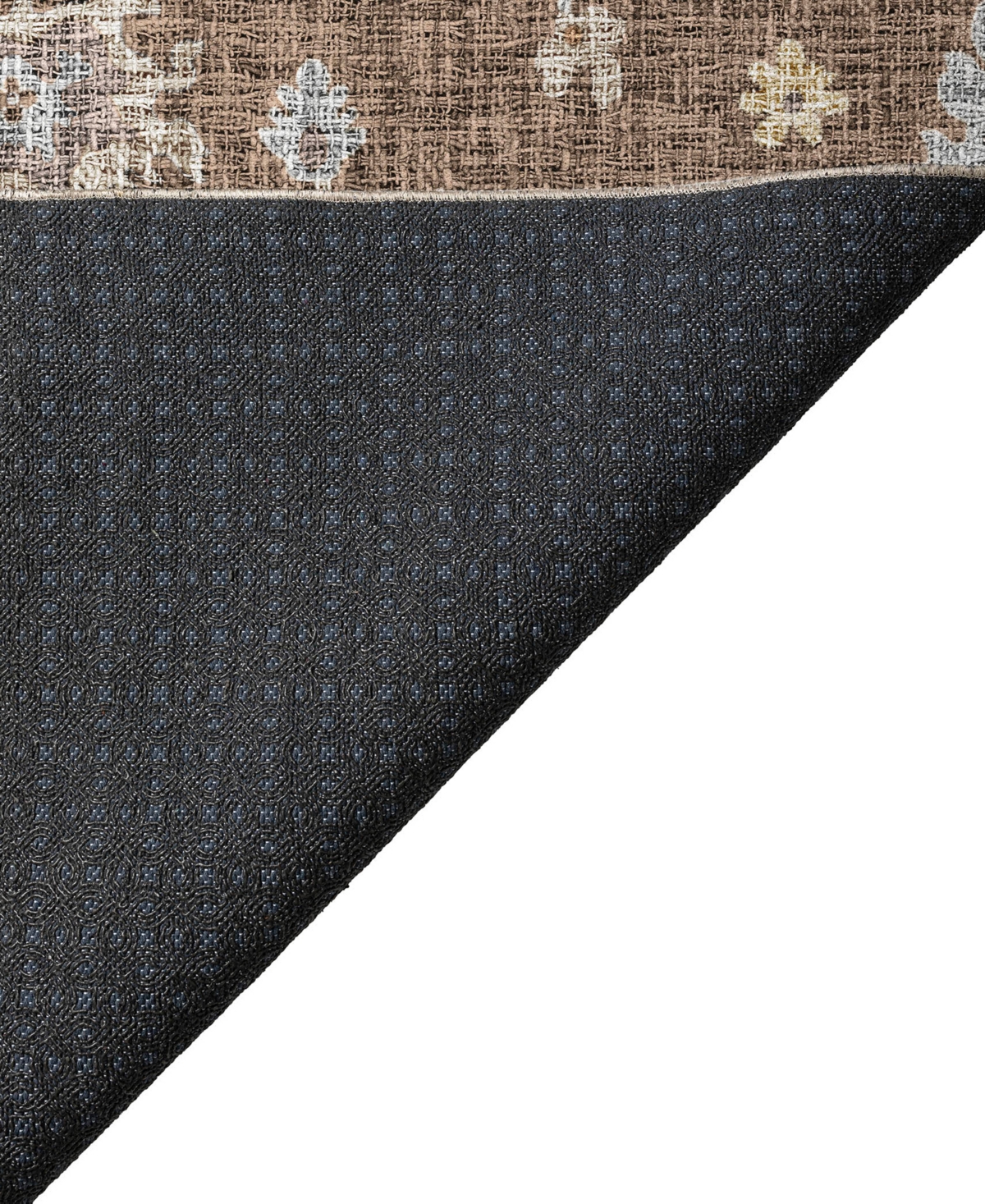 Dalyn Portico Po6 8'x8' Round Area Rug In Brown