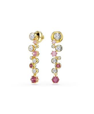 Constella Gold Tone Plated Earrings and Necklace Set