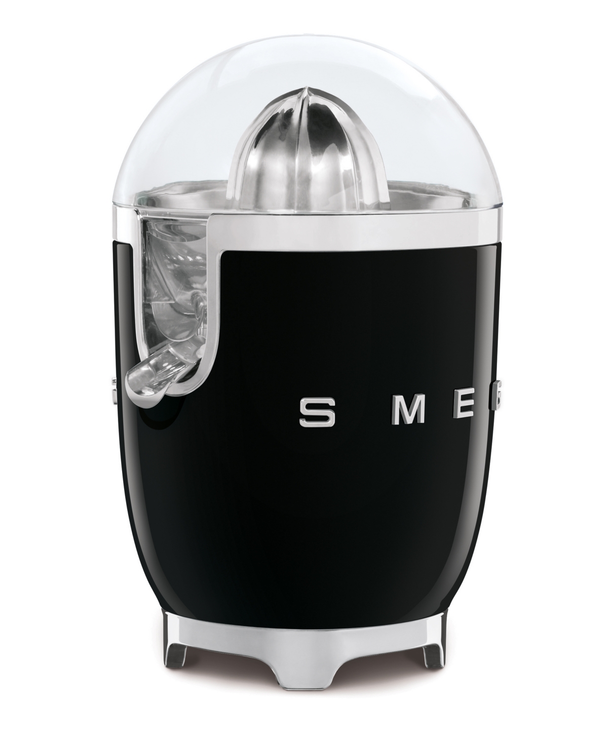 Smeg 50s Retro Style Aesthetic Citrus Juicer In Black
