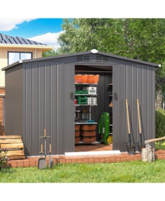 8x6 Ft Outdoor Storage Tool Shed