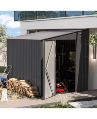 6'x8' Lean to Shed Outdoor Storage Shed