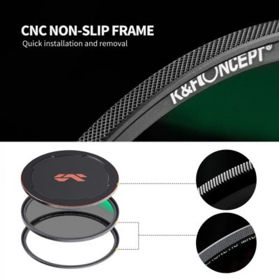 62mm Nano-X Neutral Density ND8 0.9 3-Stop Magnetic Filter