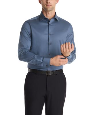 Calvin Klein Men's Steel Plus Regular Fit Dress Shirt
