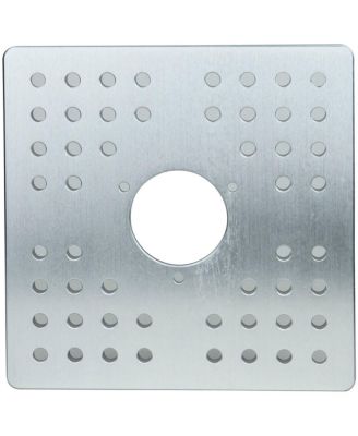 10x10x1/2" Mitchell Cheese Plate with 3/8" Holes