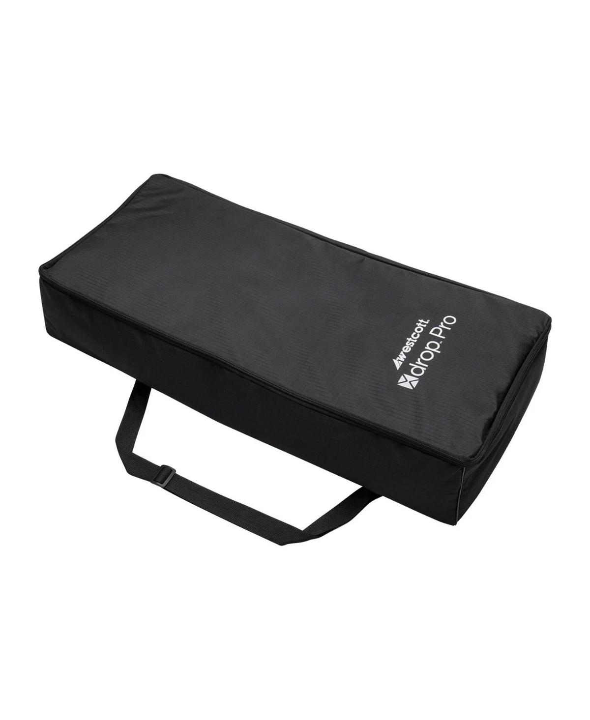 Westcott X-Drop Pro 3-Pack Heavy-Duty Nylon with Metal Zippers Backdrop Case for 8 x 8 Inch Backdrop
