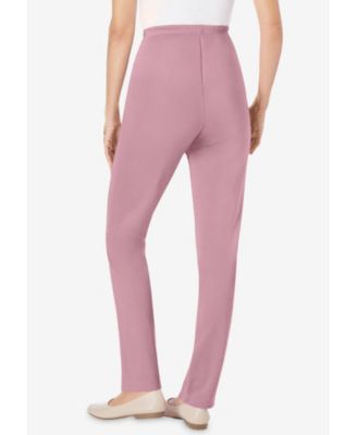 Women's Within Knit Hassle-Free Pull-On Elastic-Waist Pants