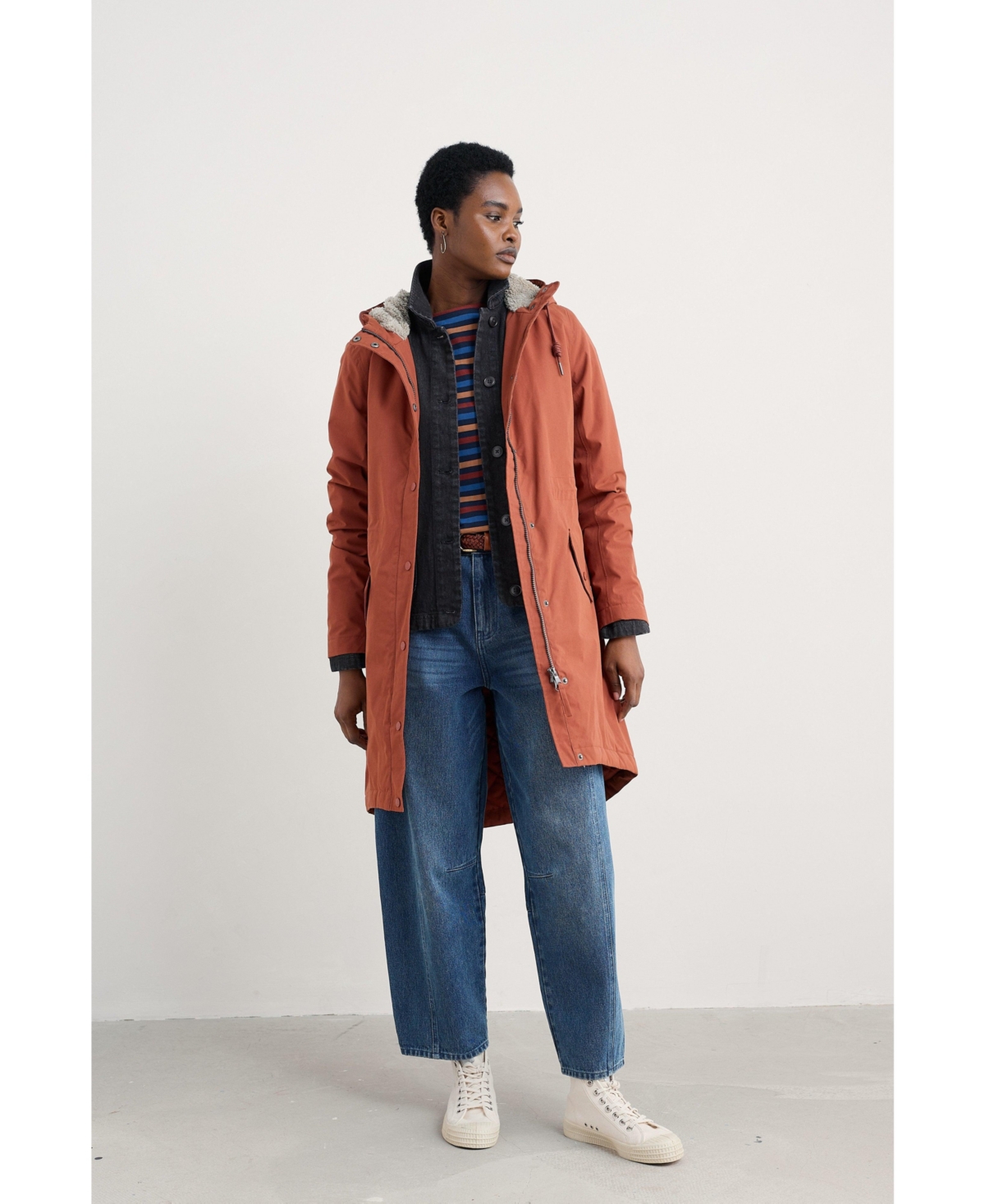 Seasalt Cornwall Plant Hunter Raincoat