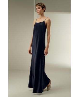 Women's U-Neck Minimalist Slip Dress
