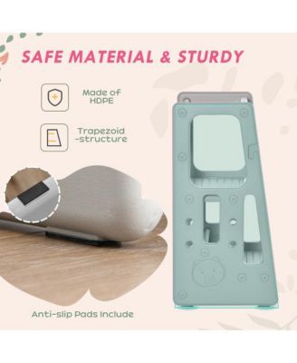 Adjustable Toddler Tower with Anti-Slip Mat - 3 Height Settings