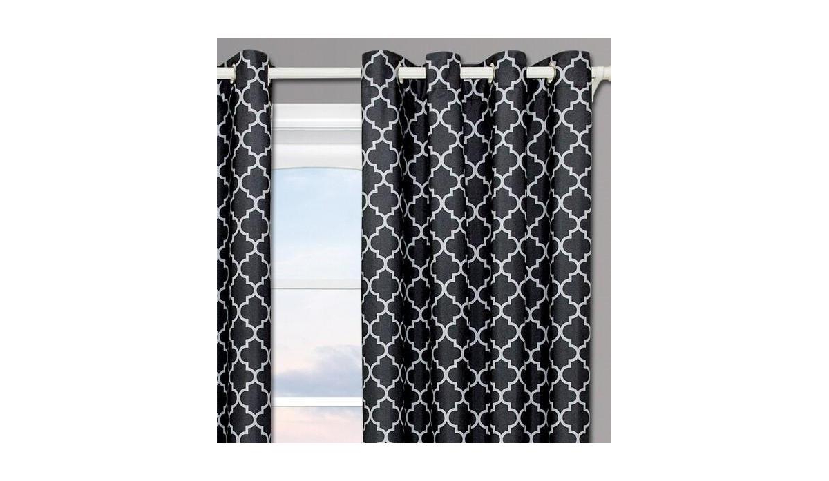 Meridian Room Darkening Thermal Insulated Curtain Pair (Set of 2 Panels
