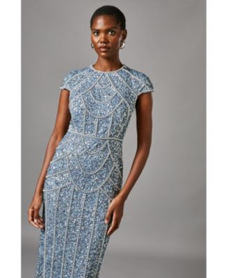 Women's Embellished Pencil Dress