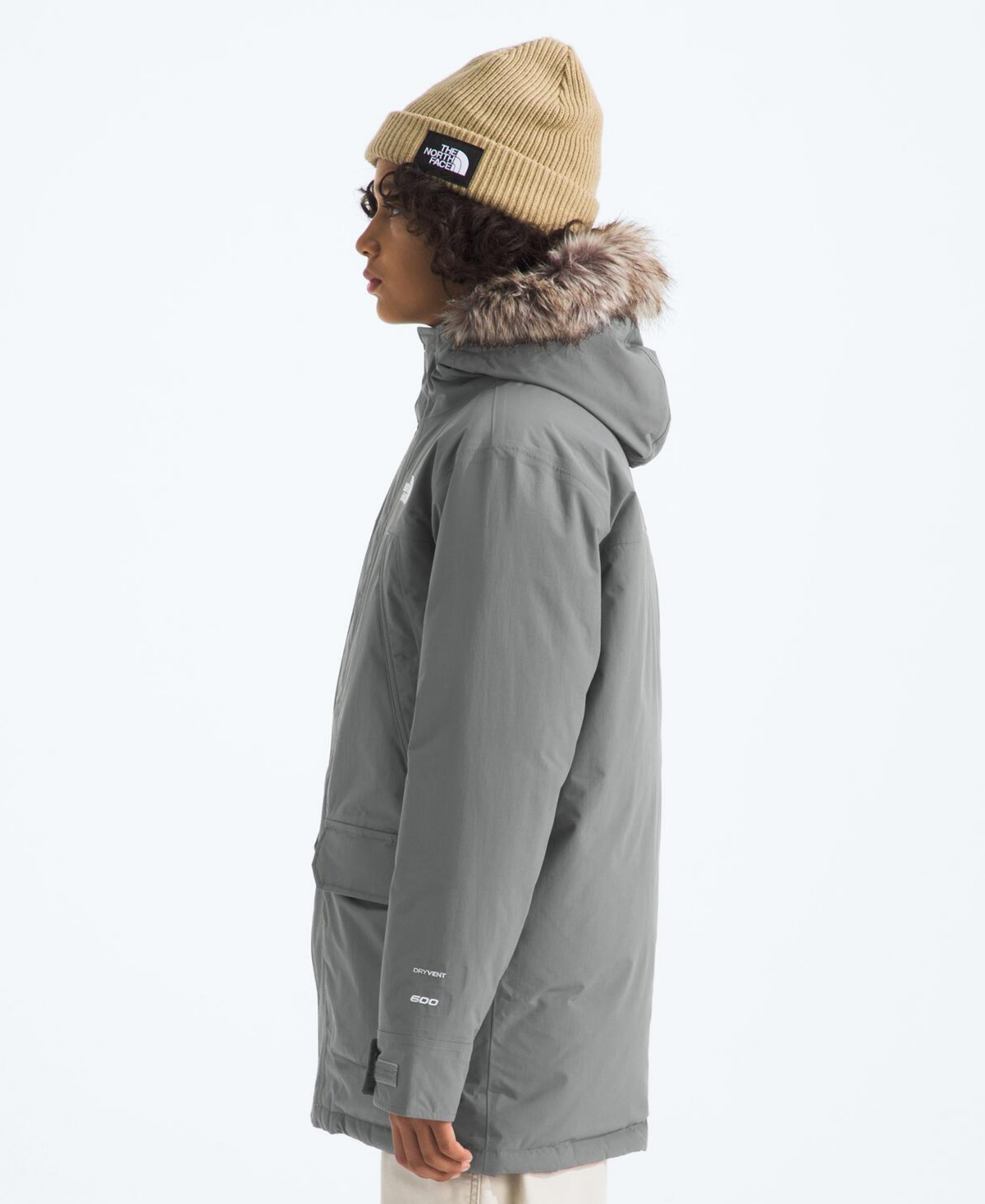 The North Face Big Boys Mcmurdo Parka Jacket In Gray