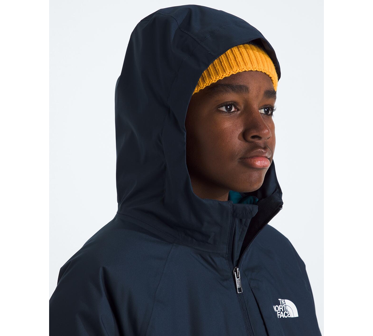 The North Face Big Boys Perrito 4-in-1 Hooded Jacket In Blue