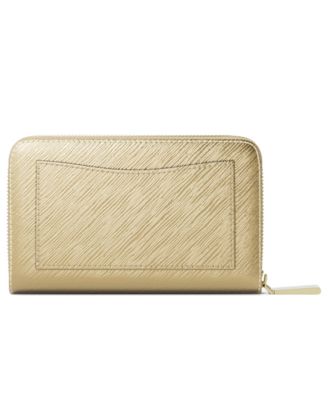 Michael Kors Women's Boxed Jet Set Small Zip Around Card Case