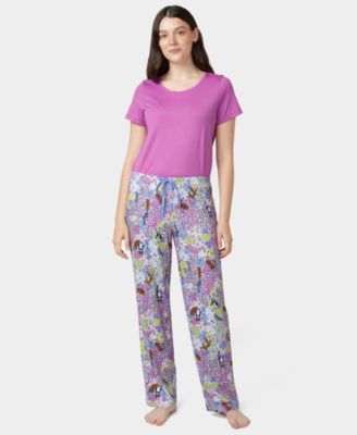 Women's Printed Long Pajama Pants