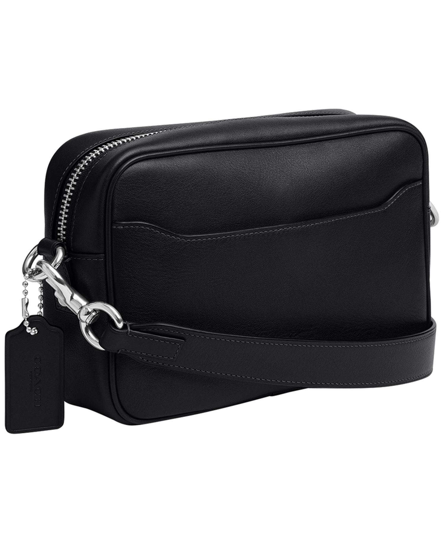 Radio Men's Leather Camera Bag