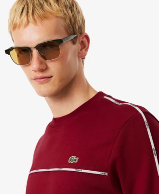 Men's Logo Trim Long Sleeve Sweatshirt